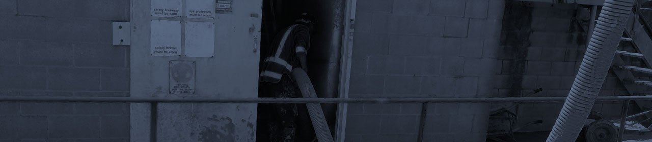 HydroVac team working on a spill